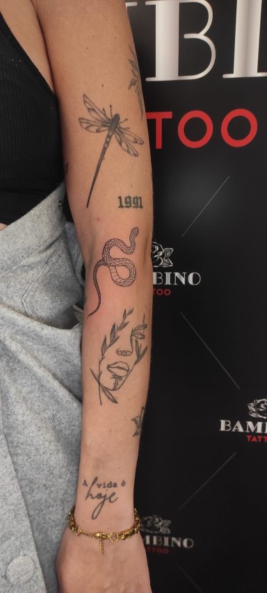 fineline snake serpiente